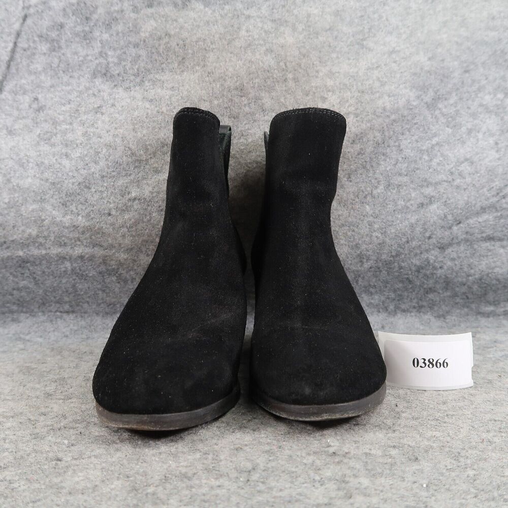 Rag & Bone Shoe Women 5 Chelsea Boot Devon Ankle Bootie Leather Block Heel Black - Picture 2 of 16